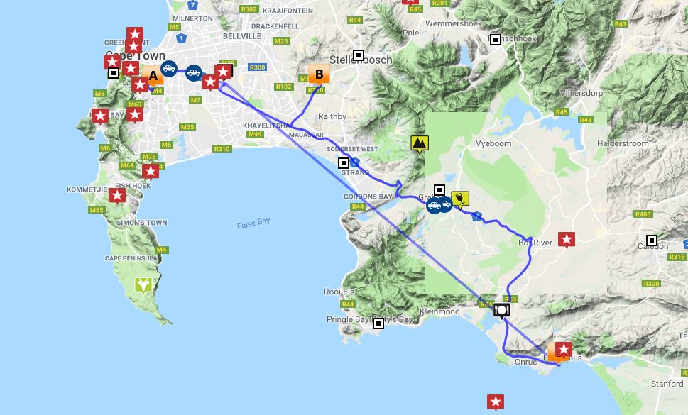 https://golftravelpeople.agiledigitalsolutions.co.uk/wp-content/uploads/2019/05/Cape-Winelands-Tour-Map-9-Nights.jpg